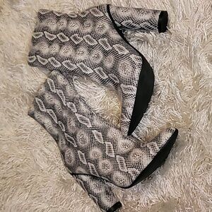 Snake Print Boots 8.5